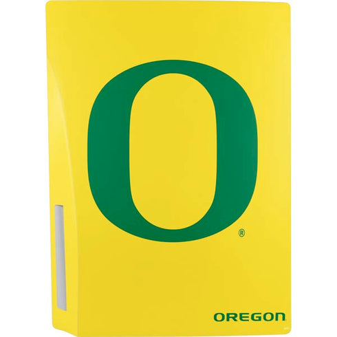 University of Oregon Mesh Yellow PS5 Console Skin